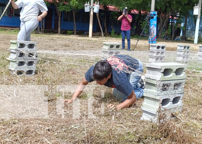 Foto: Ejercicios durante la educación técnica en Nicaragua / TN8