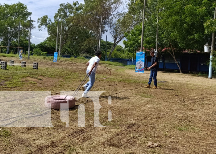 Foto: Ejercicios durante la educación técnica en Nicaragua / TN8