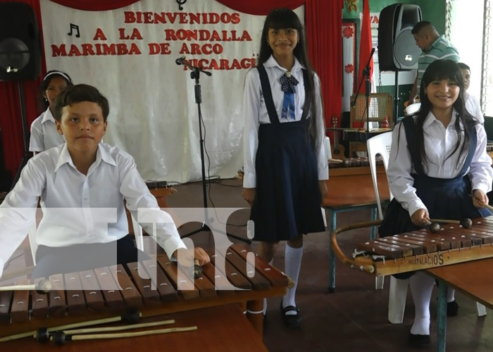 Foto: Rondalla de marimba en la Isla de Ometepe / TN8