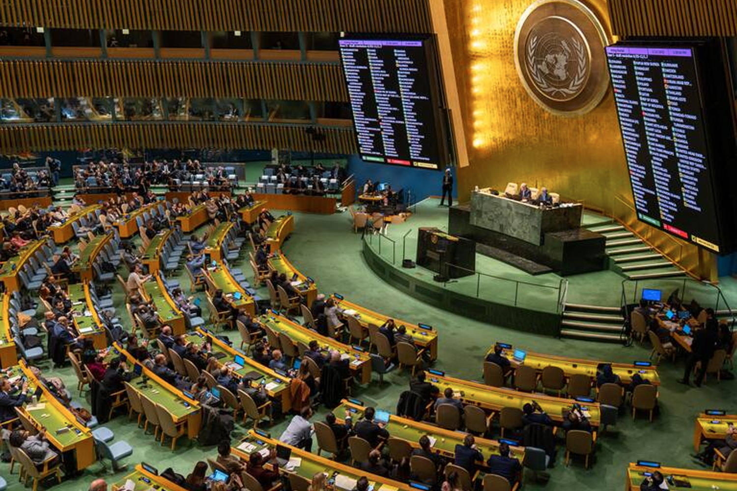 Foto: ONU reafirma el derecho del pueblo palestino a la libre determinación /Cortesía