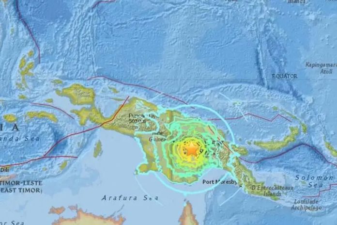 Foto: Sismo de magnitud 6,6 golpea Papúa Nueva Guinea /Cortesía