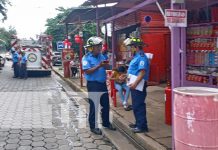 Foto: Inspección de tramos de pólvora en Managua / TN8