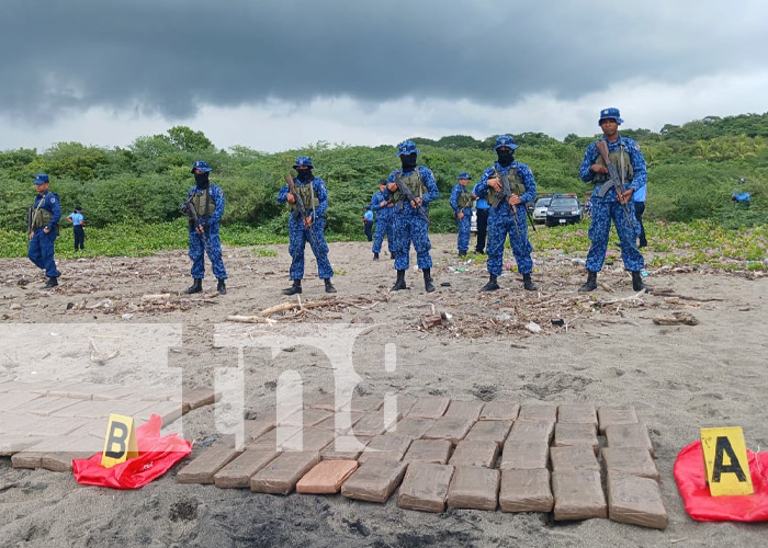 Foto: Incautación de cocaína en Quizalá, Villa El Carmen, departamento de Managua / TN8