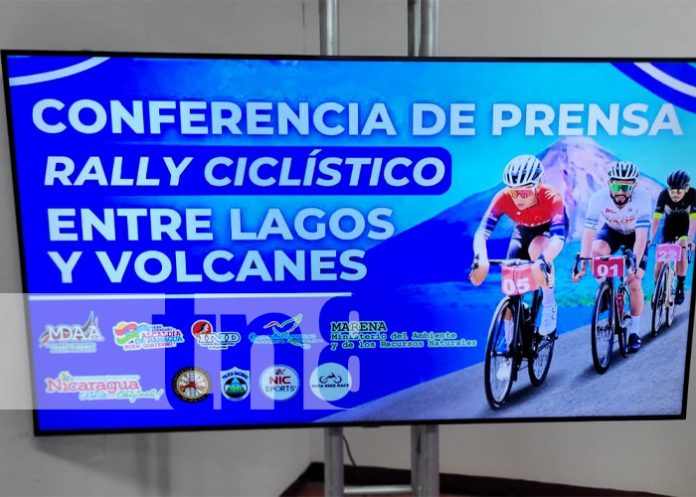 Foto: Conferencia de prensa del Rally Ciclístico / TN8