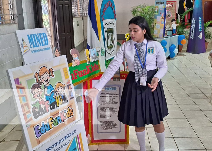 Foto: Rally TIC con estudiantes de secundaria en Nicaragua / TN8