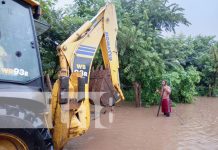 Foto: Afectaciones parciales al sur de Nicaragua por la tormenta Sara / TN8