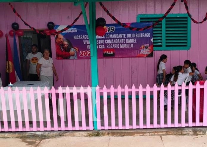 Foto: Renovación de puesto de salud en El Guineo, Siuna / TN8