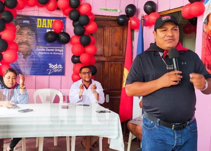 Foto: Renovación de puesto de salud en El Guineo, Siuna / TN8