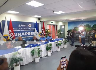 Foto: Nicaragua coordina esfuerzos para prevenir situaciones por tormenta tropical Sara / TN8