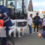 Foto: Aparatoso accidente en la Rotonda de Metrocentro, Managua / TN8