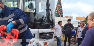 Foto: Aparatoso accidente en la Rotonda de Metrocentro, Managua / TN8