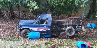 Foto: Escena de un accidente de tránsito en Nicaragua / TN8