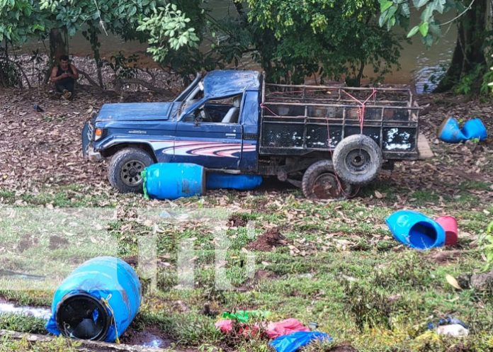 Foto: Escena de un accidente de tránsito en Nicaragua / TN8