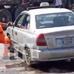 Foto: Agresión de camionero y taxista en Managua / TN8