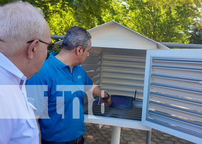 Foto: Importante inauguración de la estación de meteorología en la UAM / TN8