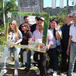 Foto: Jóvenes cristianos de Nicaragua en labores de limpieza en Plaza La Biblia / TN8