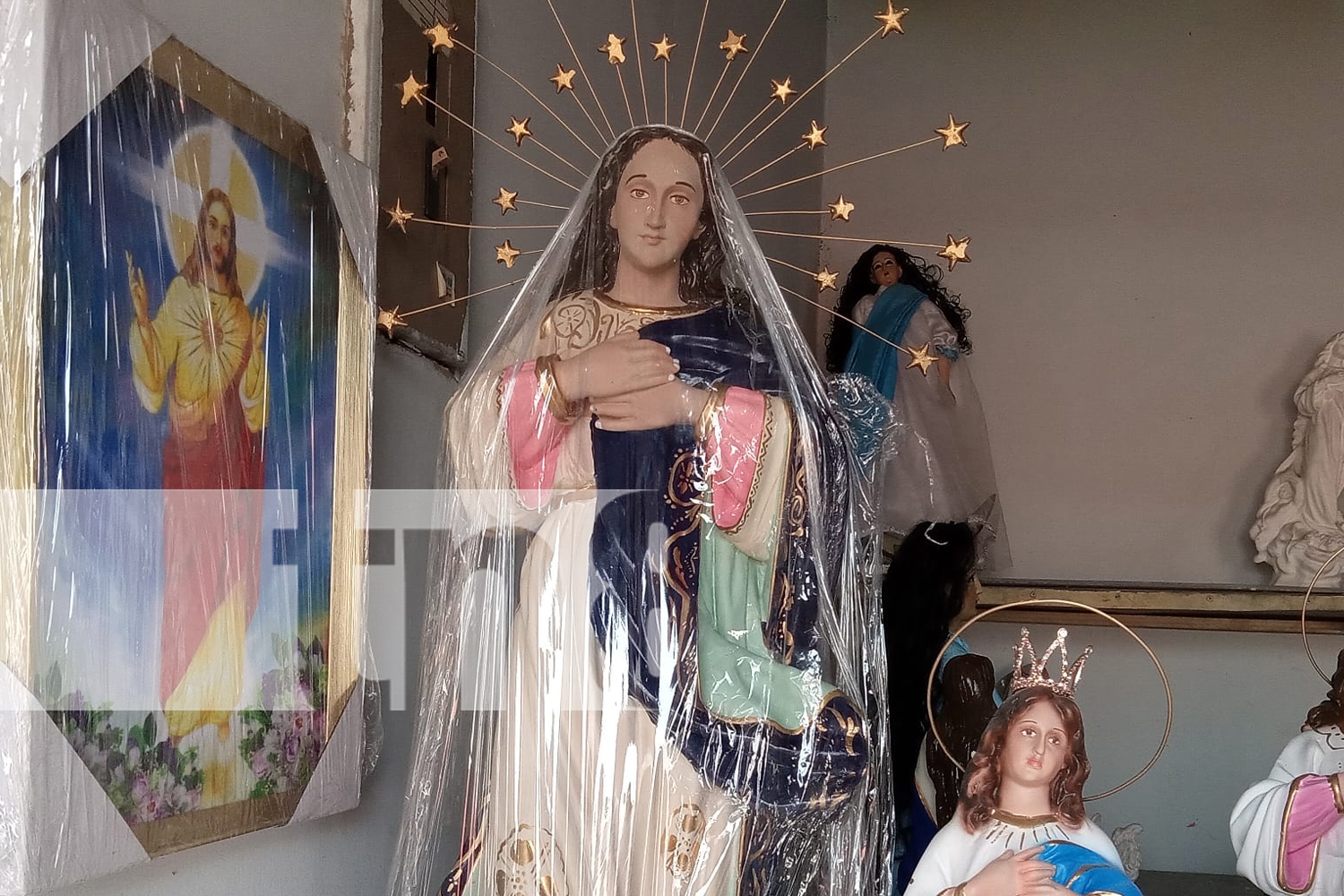 Foto: Talleres listos de cara a la gritería de la Virgen María /TN8