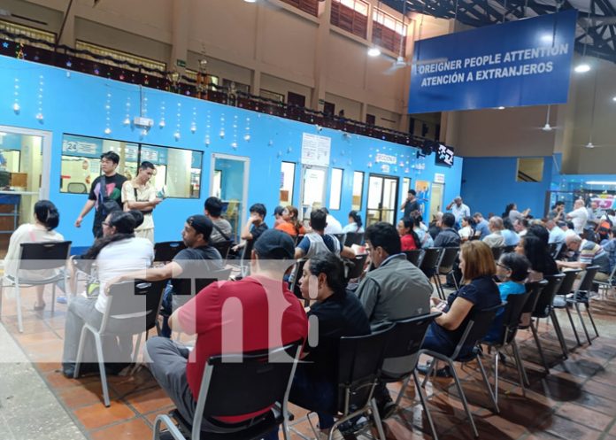 Foto: Tramitación de Migración y Extranjería de Nicaragua / TN8