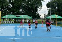 Foto: Voleibol femenino desde Managua / TN8