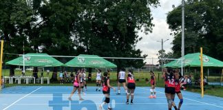 Foto: Voleibol femenino desde Managua / TN8