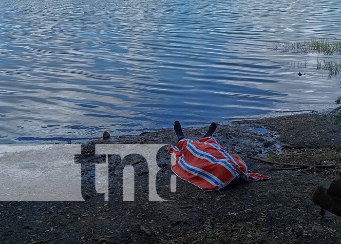 Foto: Hombre muere por sumersión en la Laguna de Xiloá / TN8