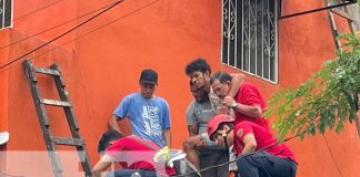 Foto: Milagro de fin de año: joven sobrevive a descarga eléctrica en Masaya