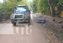 Foto: Invasión de carril provoca accidente en Quilalí, Nueva Segovia/TN8