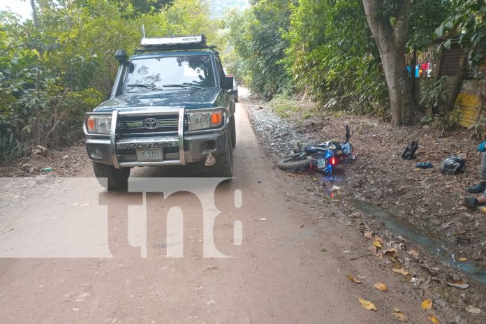 Foto: Invasión de carril provoca accidente en Quilalí, Nueva Segovia/TN8