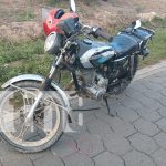 Foto: Motociclista lesionado tras accidente en carretera Jalapa, Nueva Segovia /TN8