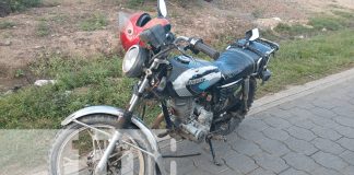 Foto: Motociclista lesionado tras accidente en carretera Jalapa, Nueva Segovia /TN8