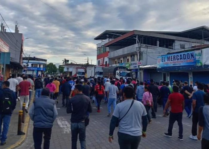 Foto: Protestas en Ecuador /cortesía 