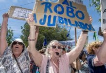 Foto: Protestas en Argentina /cortesía