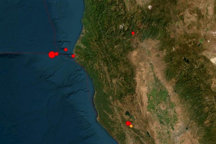 Foto: Alerta de tsunami: Potentes terremotos sacuden California /Cortesía