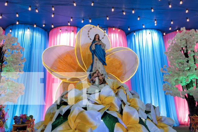 Foto: La Avenida Bolívar brilla con altares dedicados a la Virgen María/TN8