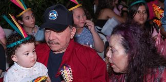 Foto: El Presidente Daniel Ortega, la Compañera Rosario Murillo y su familia celebran con fe y amor a la Inmaculada Concepción de María. /Cortesía