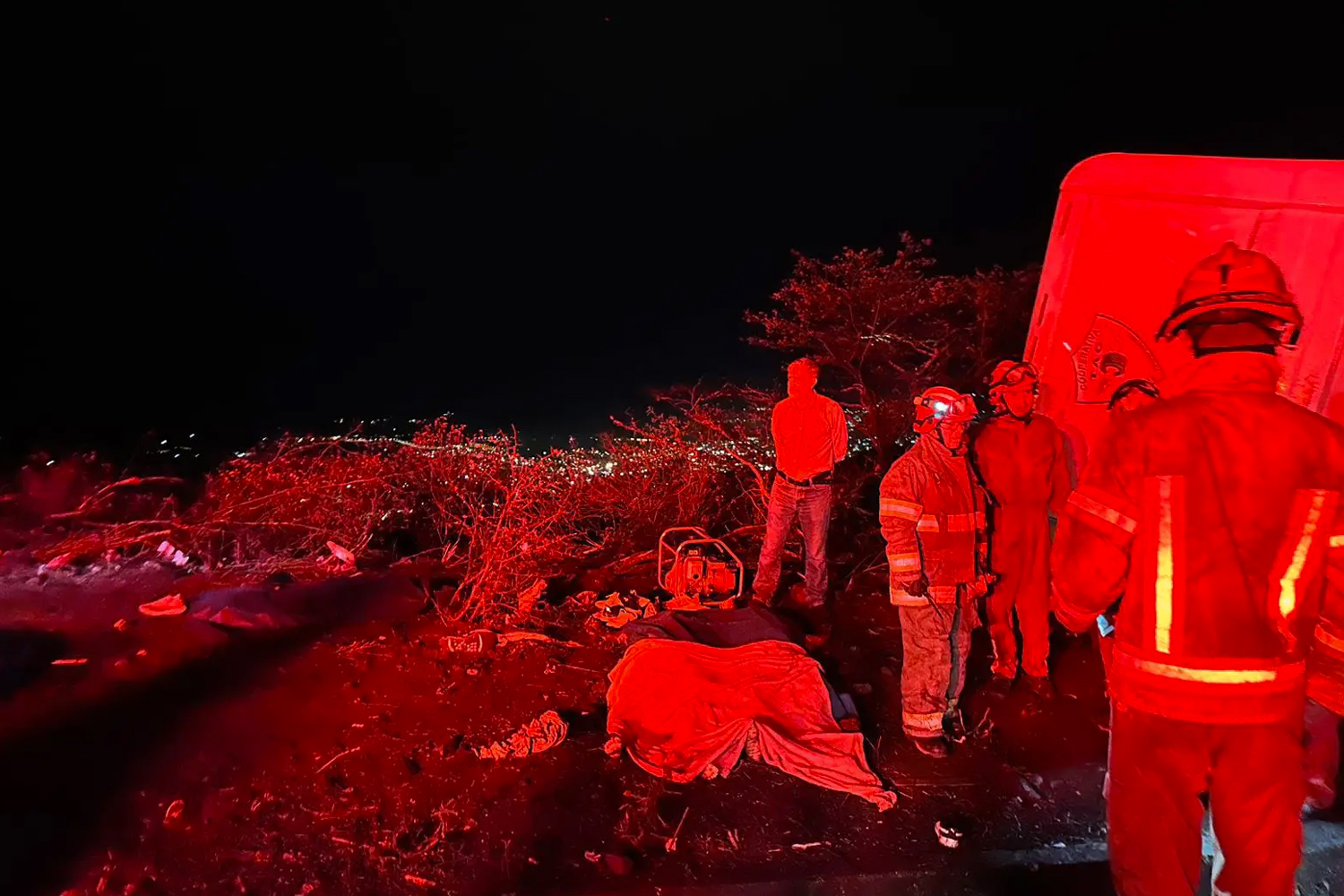 Foto: Grave accidente en Ecuador/Cortesía