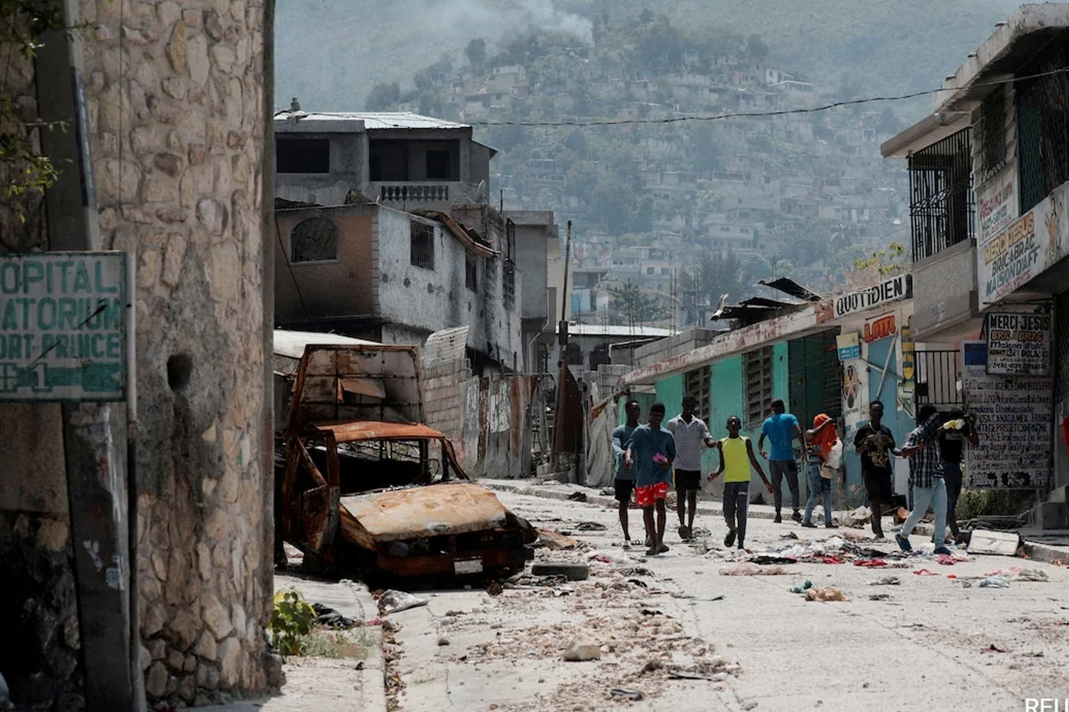 Foto: asesinadas el fin de semana en luna comuna de Haití/Cortesía