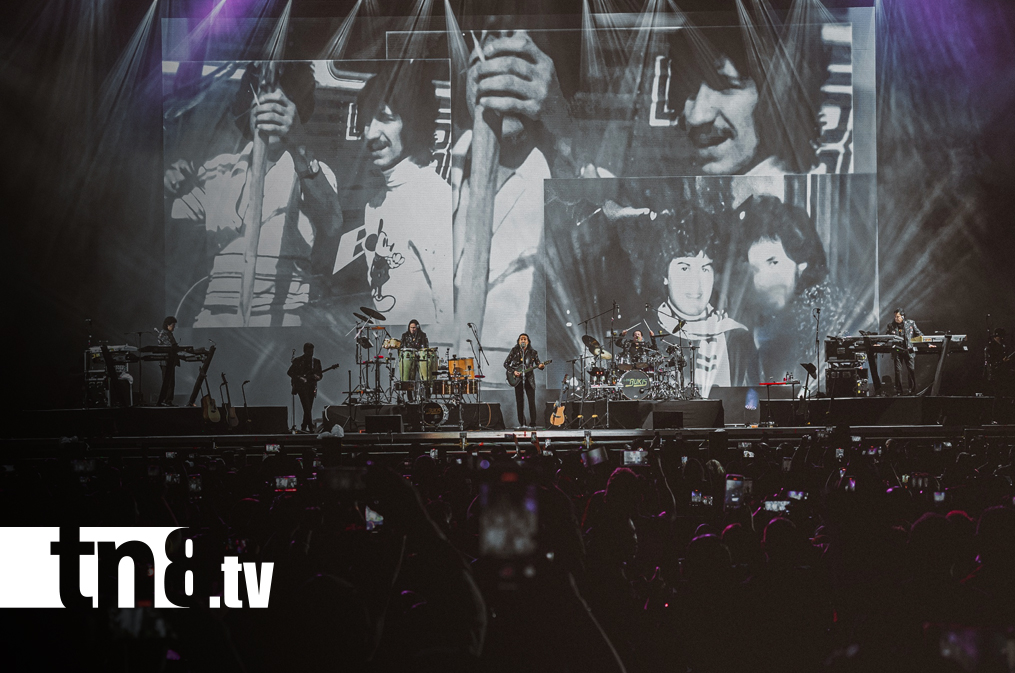 Foto: "¡Emoción y lágrimas! Los Bukis se despidieron de Nicaragua con un concierto épico en el estadio Soberanía. /TN8