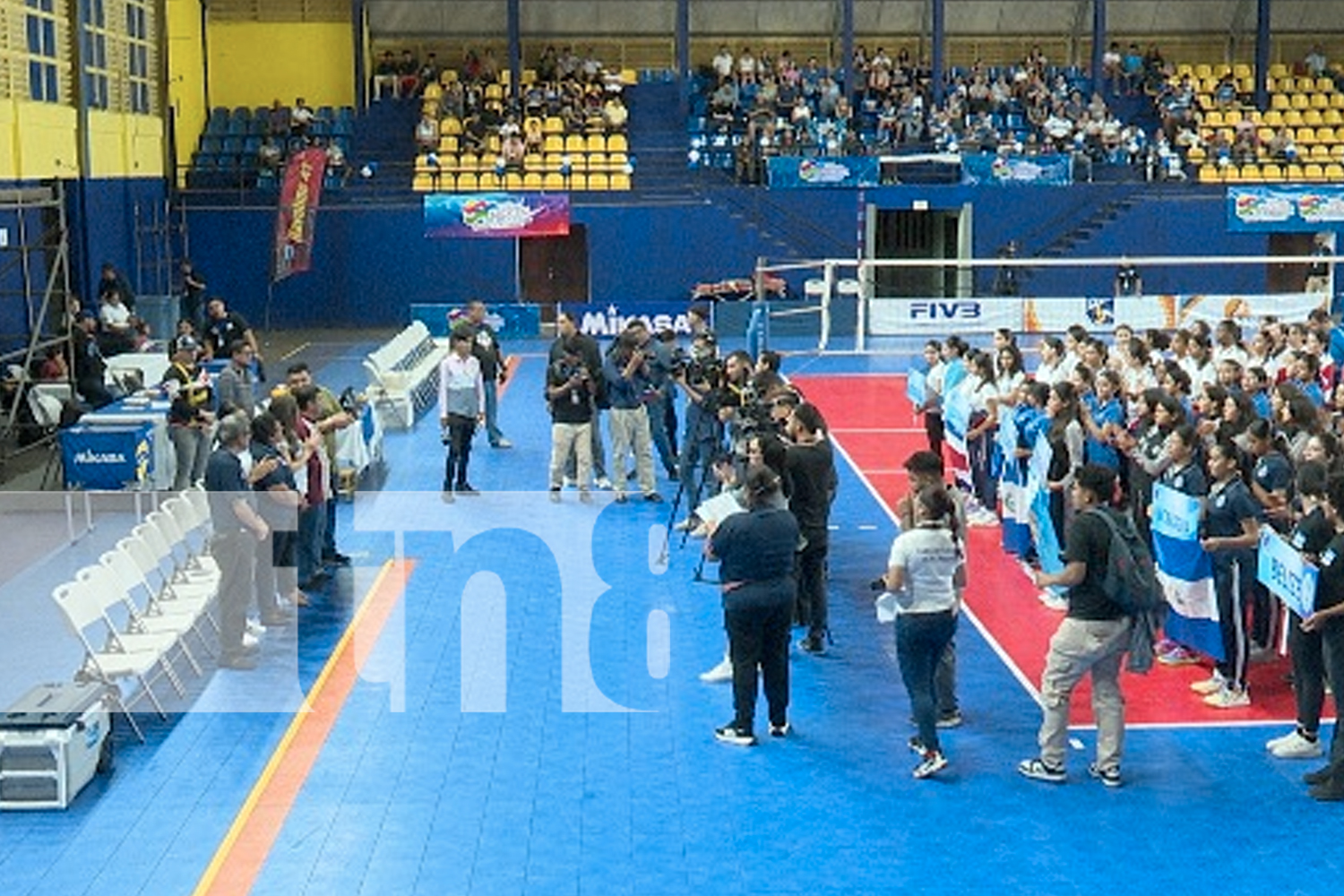 Foto: ¡Managua recibe a las futuras estrellas del vóleibol! Inaugurado el Primer Campeonato Centroamericano Sub-15 Femenino /TN8