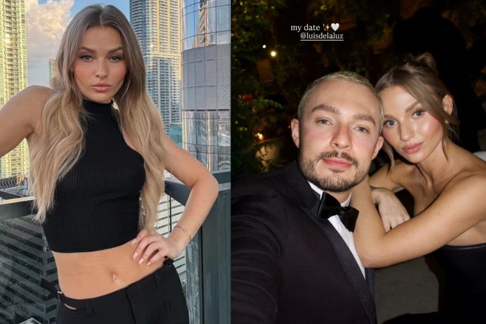 Foto: Irina Baeva llegó a la boda de Sofía Castro con misterioso hombre /Cortesía