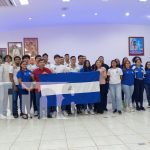 Foto: Nicaragua abanderó a su selección de balonmano /TN8