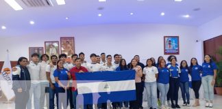 Foto: Nicaragua abanderó a su selección de balonmano /TN8