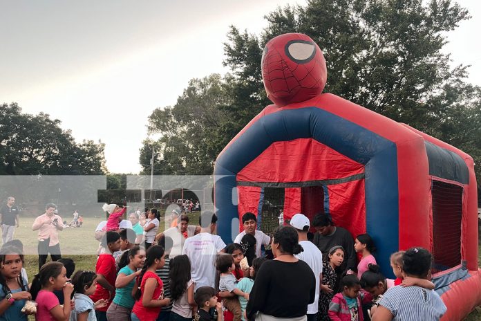 Foto: Familias de Managua disfrutan de actividades recreativas en el Festival Deportivo/TN8