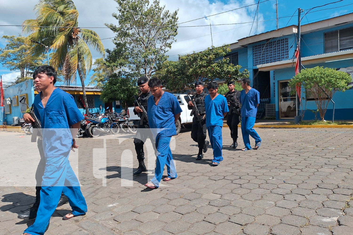 Foto: Policía Nacional refuerza seguridad en Chinandega /TN8