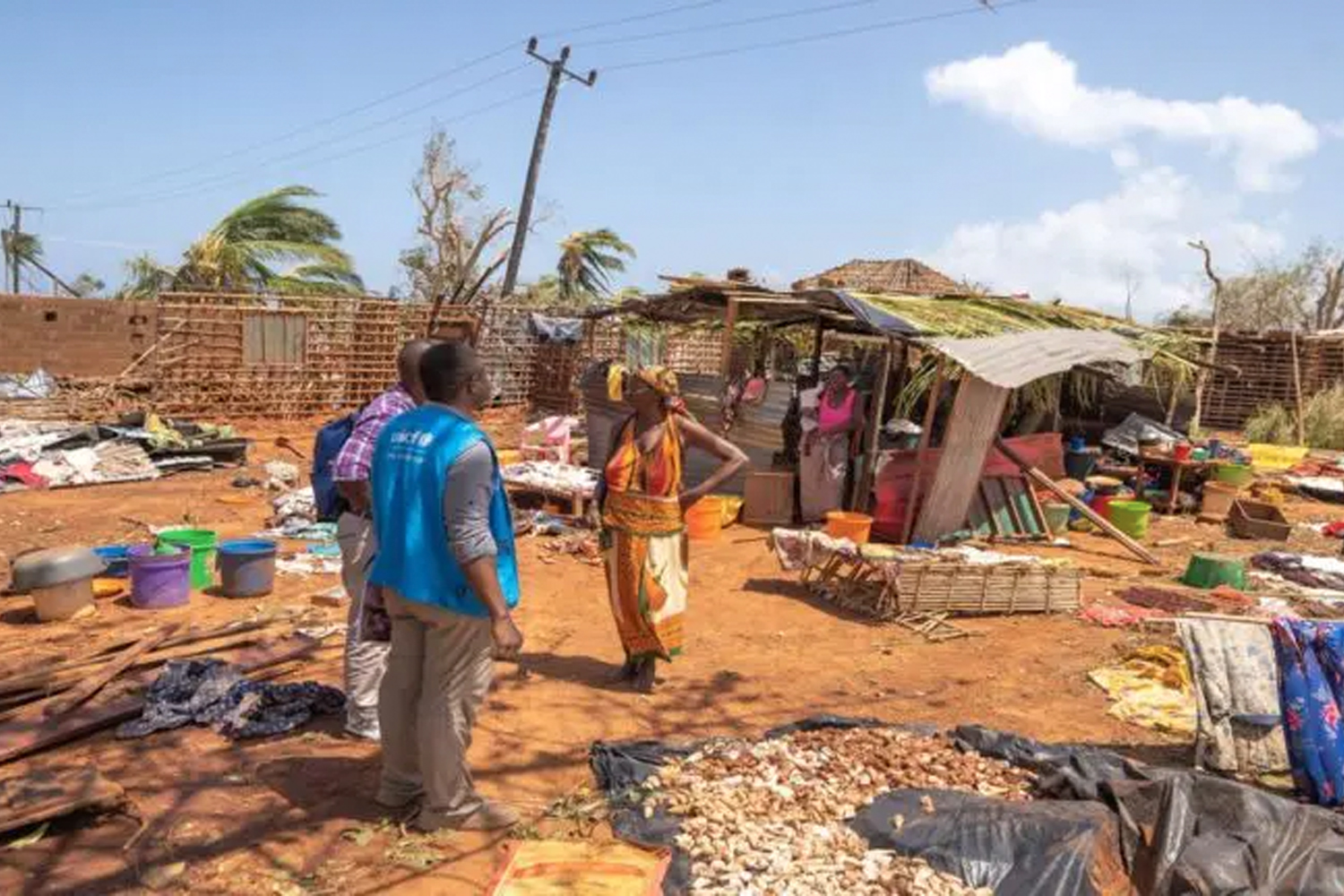 Foto: 75 muertos en Mozambique por el paso del ciclón Chido /Cortesía