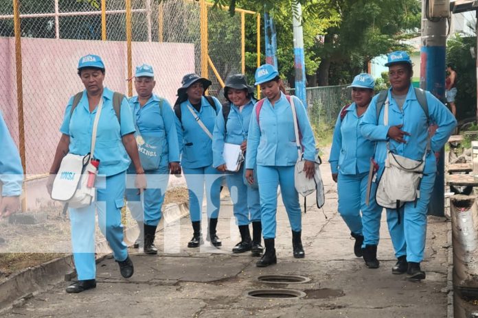 Foto: MINSA refuerza la prevención del dengue con jornadas casa por casa en Managua / TN8