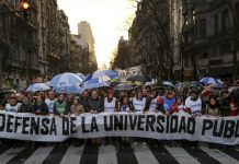 Foto: Protestas en Argentina /cortesía