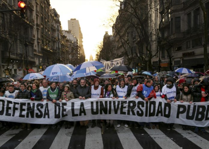 Foto: Protestas en Argentina /cortesía