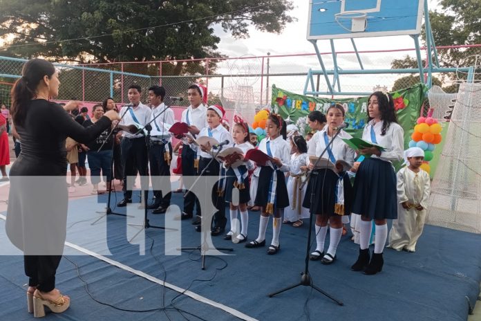 Foto: Niños del Colegio Clementina Cabezas protagonizan pastorelas en Managua/TN8