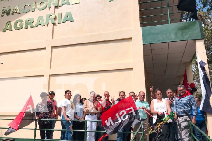 Foto: Inauguran nuevo edificio de aulas en la Universidad Nacional Agraria sede Camoapa/TN8